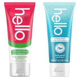 827854022732 HELLO Smiling Shark Watermelon Fluoride Kids