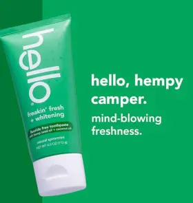 854296004798 HELLO Freakinft Whitening Fluoride Toothpaste