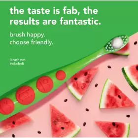 HLO00467 HELLO Kids Natural Watermelon Fluoride Toothpaste #3