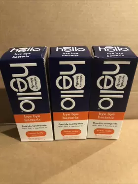 819156022947 HELLO PRODUCTS Pack Bye Bacteria Herbal Fluoride
