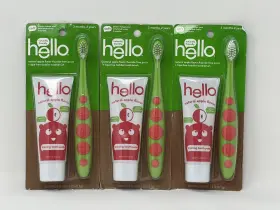 819156020189 HELLO PRODUCTS LLC Pack Training Toothpaste Set