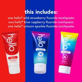 US07310A HELLO Pack Kids Toothpaste Fluoride #3