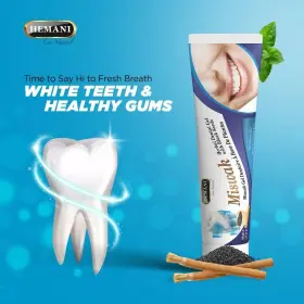 961102068591 HEMANI Meswak Toothpaste Flouride Natural Oral #2