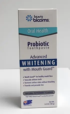 615023 HENRY Blooms Whitening Probiotic Toothpaste Pack