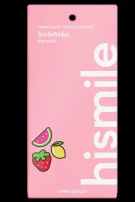 359407000405 HISMILE Smilestika Temporary Tattoo Fruit Pack