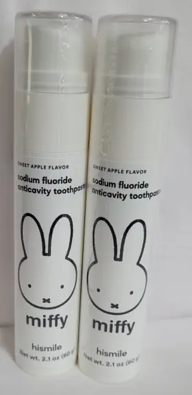 40041MILBUS HISMILE Miffy Sodium Fluoride Anticavity Sweet