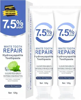 726084070264 HYDROXYAPATITE TOOTHPASTES Toothpaste Fluoride