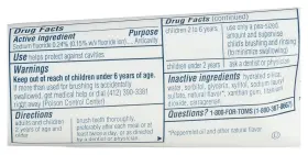 BWA50487 TOOTHPASTE Travel Anticavity #3