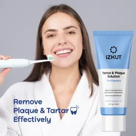 198168577202 IZKUT Tartar Control Toothpaste Removal Plaque #2