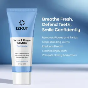 198168577202 IZKUT Tartar Control Toothpaste Removal Plaque #3