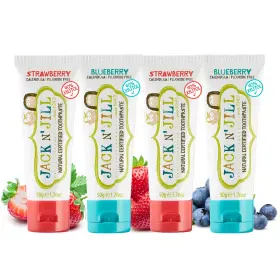 10417810 JACK N JILL Nft Natural Toothpaste Baby Infants Pack