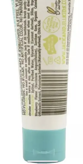 313036216285 JACK N JILL Nft Natural Kids Toothpaste #2