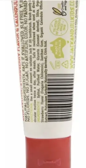 313036216285 JACK N JILL Nft Natural Kids Toothpaste #3