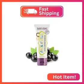 JJN2 JACK N JILL Nft Natural Toothpaste Baby Infants Fluoride
