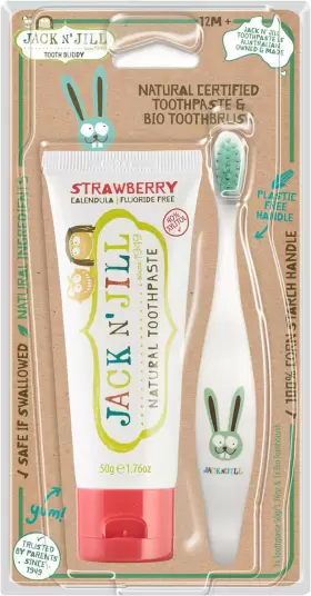 312657011027 JACK JILL . . SINCE 1949 Toothbrush Toothpaste
