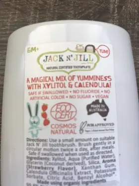 CW387183 JACK N JILL TOOTHPASTE Natural #3