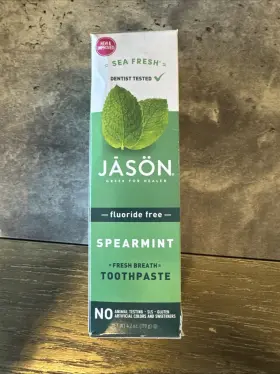 02305737 JASON Toothpaste Sea Fluoride Natural Flavor Breath