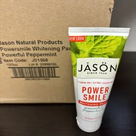 078522015680 JASON Powersmile Whitening Toothpaste Peppermint #2