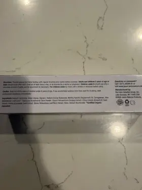 885260195815 JASON Powersmile Whitening Fluoride Toothpaste #3