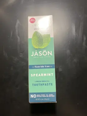 078522046455 JASON NATURAL PRODUCTS Toothpaste Spearmint
