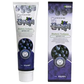 722537192231 K-MYSTERY Hanil Blueberry Toothpaste Pack Korean