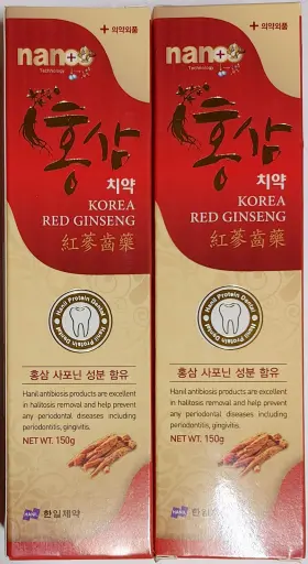 736640471299 K-MYSTERY Hanil Ginseng Toothpaste Pack