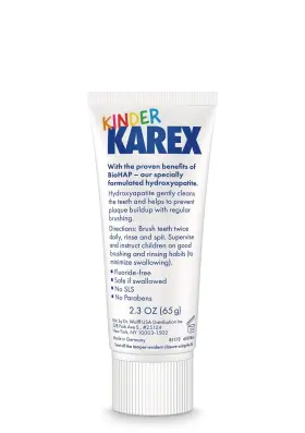 749524960949 KAREX Kinder Hydroxyapatite Toothpaste Pack Safe #3