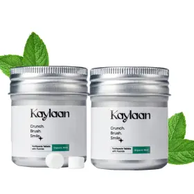 687408567443 KAYLAAN Toothpaste Tablets Fluoride Whitening