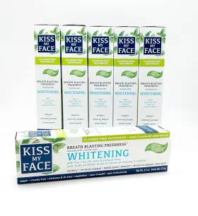 744110269338 KISS MY FACE Toothpaste Whitening Flouride