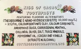 198168530856 KISS OF CACAO Toothpaste Theobromine #2