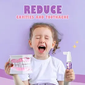 714781022224 LAB 52 Kids Oral Spray Toothpaste Helper Cavity #3