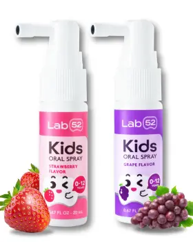 714781023580 LAB 52 Kids Oral Spray Set Toothpaste Helper Duo