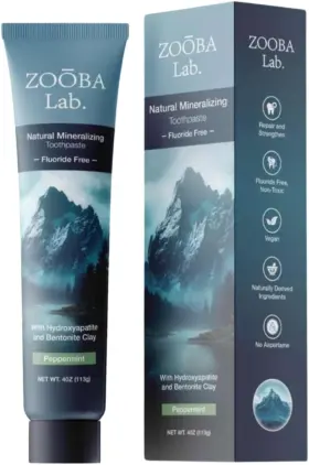 445022643614 LABS Natural Fluoride Toothpaste Hydroxyapatite