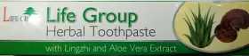 857122676079 HERBAL Toothpaste Lingzhi Aloe Vera Extract
