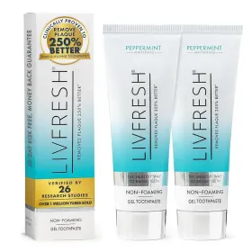 B0FB15LBXW LIVFRESH Toothpaste Gel Plaque Removal Gum