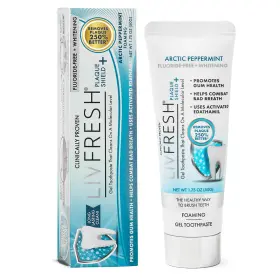 LIV6655 LIVFRESH Toothpaste Gel Clinically Remove Plaque
