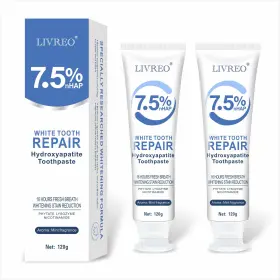 732258679393 LIVREO Hydroxyapatite Toothpaste Strengthe