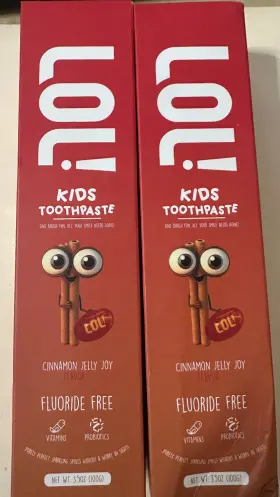 198168894332 KIDS Toothpaste Cinnamon Jelly Joy Flouride