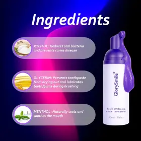 PTF0731 LOQFA Toothpaste Whitening Foam #2