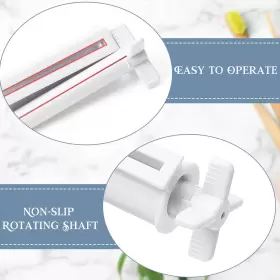 HTG0129 LOVEINUSA Toothpaste Squeezers Tube Roller Dispe #3