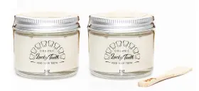 072632407052 LUCKY TEETH Toothpaste Natural Pack Glass