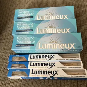 BF00224 LUMINEUX Whitening Toothpaste Pack Safe Sensitive
