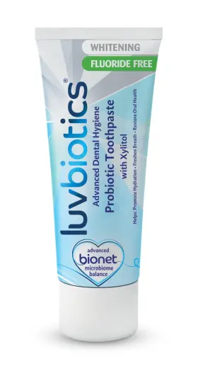 LUV0122 LUV BIOTICS Fluoride Whitening Toothpaste Pack