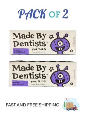 850031970588 MADE BY DENTISTS Pack Kids Toothpaste Grape