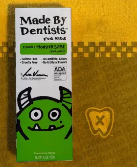 850031970649 MADE BY DENTISTS Kids Monster Slime Sour Apple