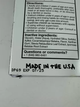 850031970670 MADE BY DENTISTS Kids Flavor Alien Blood #3