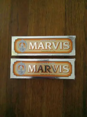 004395110124 MARVIS Ginger Toothpaste Pack