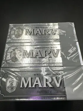 004395110322 MARVIS Whitening Toothpaste Travel #2