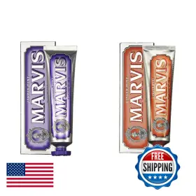 B0BS9LCP46 MARVIS Jasmin Ginger Toothpaste Set