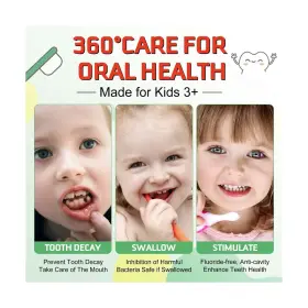 607118111972 MCUKV Foam Toothpaste Kids Whitening Fluoride #2
